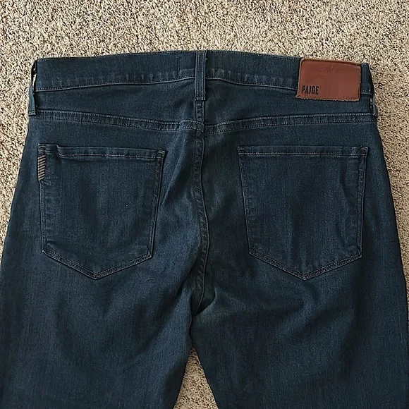 PAIGE Men’s Federal Samson Wash Straight Leg Denim Jeans Pants **Size 32** 👖👖 - Picture 7 of 9